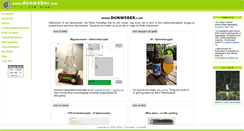 Desktop Screenshot of dunweber.com